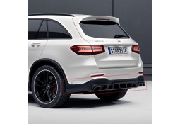 Diffuseur + Embouts échappements 63 AMG S Mercedes GLC SUV X253 Pack AMG