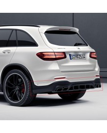 Diffuseur + Embouts échappements 63 AMG S Mercedes GLC SUV X253 Pack AMG