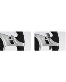 Palettes au volant TECHART pour Porsche 987 / 997 / 970 / 958 / 981 Boite PDK