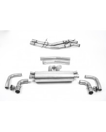 Ligne d'échappement Fap-Back à valves MILLTEK Audi RSQ8 4,0 TFSI FAP/OPF (2020+)(Homologuée)