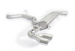 Echappement RAGAZZON Audi S1 Sportback (8X) - Ligne Cat-Back à valves (2014+)