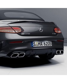 Diffuseur arrière + embouts échappements C63 AMG Facelift Mercedes Classe C Coupé (C/A205) Pack AMG (12/2015+)