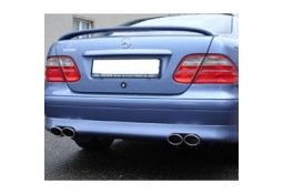 Echappement inox FOX Mercedes CLK Toutes motorisations (W208) -Silencieux 4 Sorties look AMG