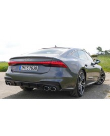 Diffuseur arrière + embouts échappements Audi S7 C8 pour Audi A7 C8 S-Line (2018+)