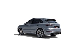 Echappement AKRAPOVIC Porsche Cayenne Turbo & Turbo S E-Hybrid SUV & Coupé (E3/536) (2018+)- Ligne Fap-Back à valves