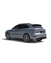 Echappement AKRAPOVIC Porsche Cayenne Turbo & Turbo S E-Hybrid SUV & Coupé (E3/536) (2018+)- Ligne Fap-Back à valves