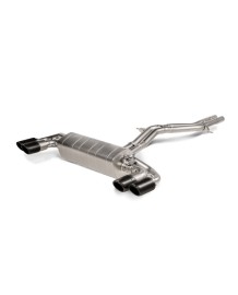 Echappement AKRAPOVIC pour PORSCHE Cayenne Turbo & Turbo S E-Hybrid SUV & Coupé (E3/536) (2018-2023)- Ligne Fap-Back à valves