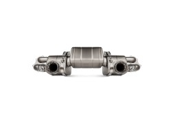 Echappement AKRAPOVIC pour PORSCHE 718 Cayman GT4 + 718 Spyder (2020+)-Silencieux Race