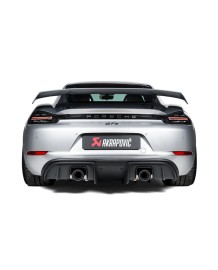 Echappement AKRAPOVIC Porsche 718 Cayman GT4  + 718 Spyder FAP (2020+)-Silencieux Race