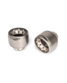 Echappement AKRAPOVIC pour PORSCHE 718 Cayman GT4 + 718 Spyder (2020+)-Silencieux Race