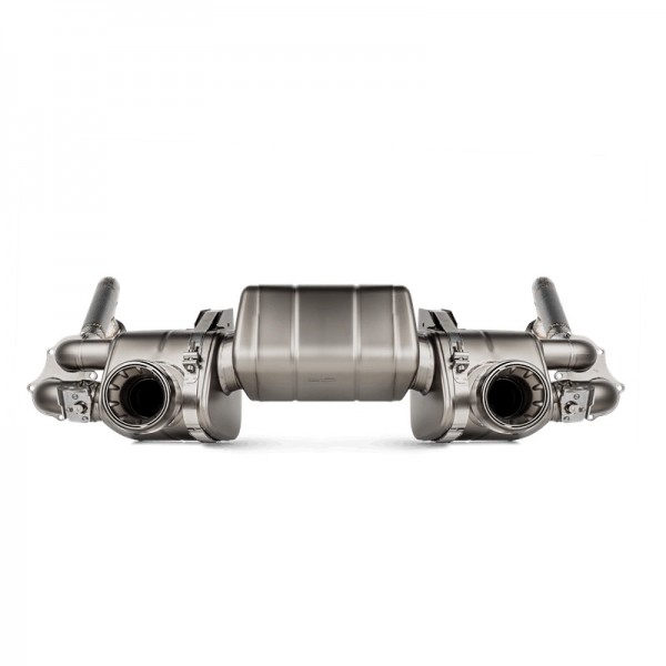 Echappement AKRAPOVIC Porsche 718 Cayman GT4 + 718 Spyder FAP (718)(2020+)-Ligne Cat-Back