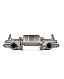 Echappement AKRAPOVIC Porsche 718 Cayman GT4 + 718 Spyder FAP (718)(2020+)-Ligne Cat-Back