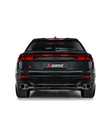 Echappement AKRAPOVIC Audi RSQ8 4M (2020+)- Ligne Fap-Back à valves