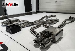 Echappement CENDE Exhaust Audi S5 V6 V8 3,0T/4,2L Coupé (B8/8.5) (2007-2017)- Ligne Cat-Back à valves