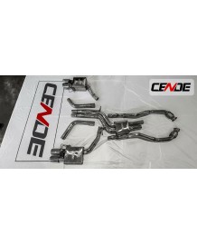 Echappement CENDE Exhaust Audi S4 V6 3,0T (B8/8.5) (208-2016)- Ligne Cat-Back à valves