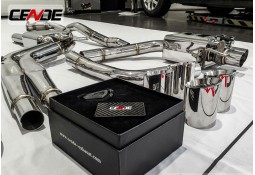 Echappement CENDE Exhaust Audi S4 V6 3,0T (B8/8.5) (208-2016)- Ligne Cat-Back à valves