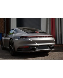 Echappement QUICKSILVER Porsche 992 Carrera / S / 4 / 4S + Cabriolet OPF/FAP (2019+)- Silencieux à valves