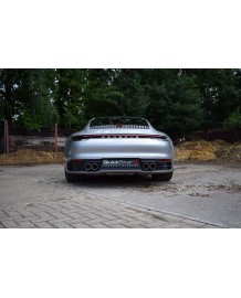 Echappement QUICKSILVER Porsche 992 Carrera / S / 4 / 4S + Cabriolet OPF/FAP (2019+)- Silencieux à valves