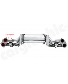 Echappement CARGRAPHIC Porsche Boxster GTS & Spyder / Cayman GT4 4,0l (718/982) (2019+) - Silencieux à valves TRACK/COMPETITION