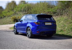 Echappement inox QUICKSILVER pour Range Rover Sport 5,0 SVR L494 (04/2018+/Facelift) - Ligne Cat/Fap-Back à valves