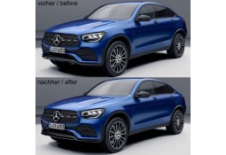 Spoiler avant GLC43 AMG pour Mercedes GLC SUV & Coupé Pack AMG (X/C253) (07/2019+)