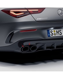 Embouts échappements GLB45 S AMG pour Mercedes GLB Pack AMG (X257)(11/2019+)