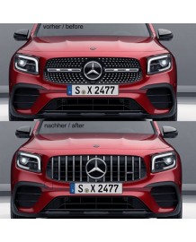 Calandre Panamerica GLB 35 AMG pour Mercedes GLB Pack AMG (X247)(11/2019+)