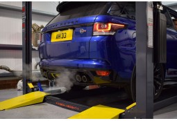 Echappement inox QUICKSILVER pour Range Rover Sport 5,0 SVR L494 (2015-2018) - Ligne Cat-Back