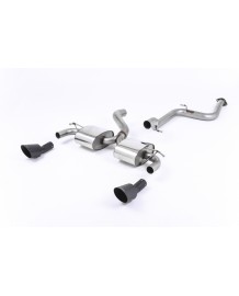 Ligne d'échappement Cat-Back MILLTEK Ford Focus RS MK2 2,5T 305Ch (2009-2010)(Sport)