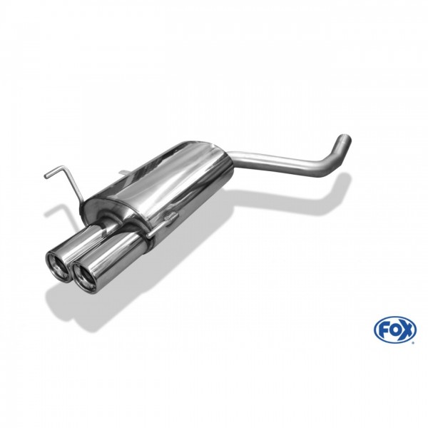 Echappement FOX Mercedes CLK 200/200K/230K (W208) - Silencieux Echappement FOX Mercedes CLK 200/200K/230K (W208) - Silencieux