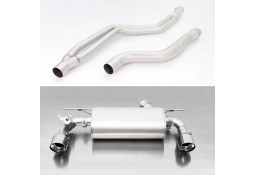 Echappement REMUS BMW M140i +X-Drive F20 F21 340Ch (2015-06/2018)- Ligne Cat-Back à valves (Race)