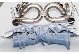 Echappement Ferrari 488 Pista IPE INNOTECH F1 Titane - Tubes de sortie à valves