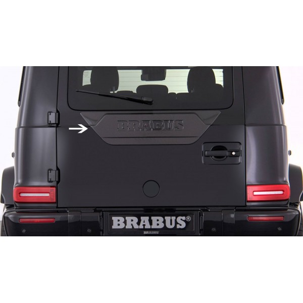 Cache de remplacement roue de secours carbone BRABUS Mercedes G350 G500 G63 W463A (2018+)