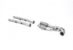 Downpipe V2 + Suppression catalyseurs/Fap MILLTEK Audi RSQ3 2.5T Sportback & SUV (2020+)