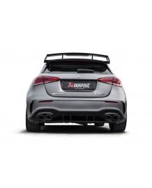 Echappement AKRAPOVIC Mercedes Classe A45 A45S AMG W177 (2019+)- Ligne Cat-Back à valves (Homologuée)