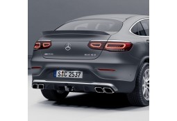 Diffuseur + Embouts échappements GLC63 AMG pour Mercedes GLC Coupé C253 Facelift Pack AMG (07/2019+)