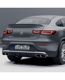 Diffuseur + Embouts échappements GLC63 AMG pour Mercedes GLC Coupé C253 Facelift Pack AMG (07/2019+)