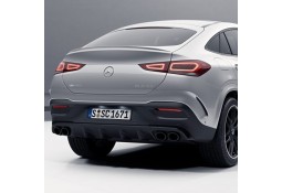 Diffuseur arrière + embouts échappements GLE53 AMG pour Mercedes GLE Coupé C167 Pack AMG (2020+)