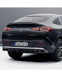 Diffuseur arrière + embouts échappements GLE63 AMG pour Mercedes GLE Coupé C167 Pack AMG (2020+)