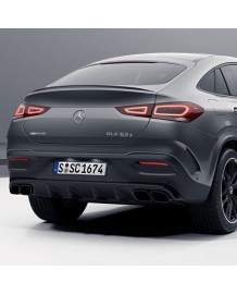 Diffuseur arrière + embouts échappements GLE63 AMG pour Mercedes GLE Coupé C167 Pack AMG (2020+)