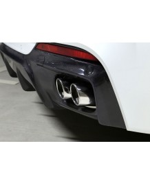 Diffuseur arrière en Carbone 3DDesign pour Bmw X6 F16 Pack M