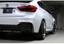 Diffuseur arrière en Carbone 3DDesign pour Bmw X6 F16 Pack M