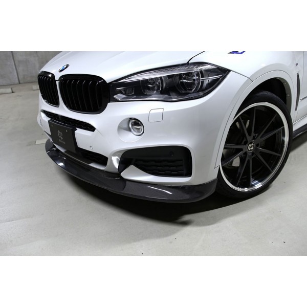 Spoiler avant Carbone 3DDesign pour Bmw X6 F16 Pack M