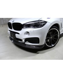 Spoiler avant Carbone 3DDesign pour Bmw X6 F16 Pack M