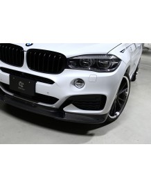 Spoiler avant Carbone 3DDesign pour Bmw X6 F16 Pack M