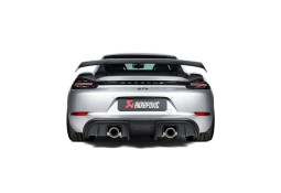 Echappement AKRAPOVIC Porsche 718 Cayman GTS + 718 Boxster GTS 4,0 FAP (2020+)-Silencieux Race