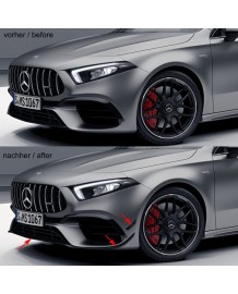 Spoiler avant + flaps A45S AMG pour Mercedes Classe A45 +S (W177)