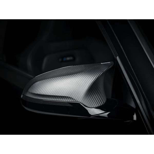 Coques De Rétroviseurs M Performance Pour BMW Série 3 G20 G21 Noir Brillant P481639082