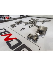 Echappement CENDE Exhaust Mercedes C63 AMG W/C/S204 (2007-2013)- Ligne complète à valves