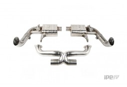 Echappement IPE INNOTECH Audi R8 V10 avec FAP (2020+) - Silencieux à valves